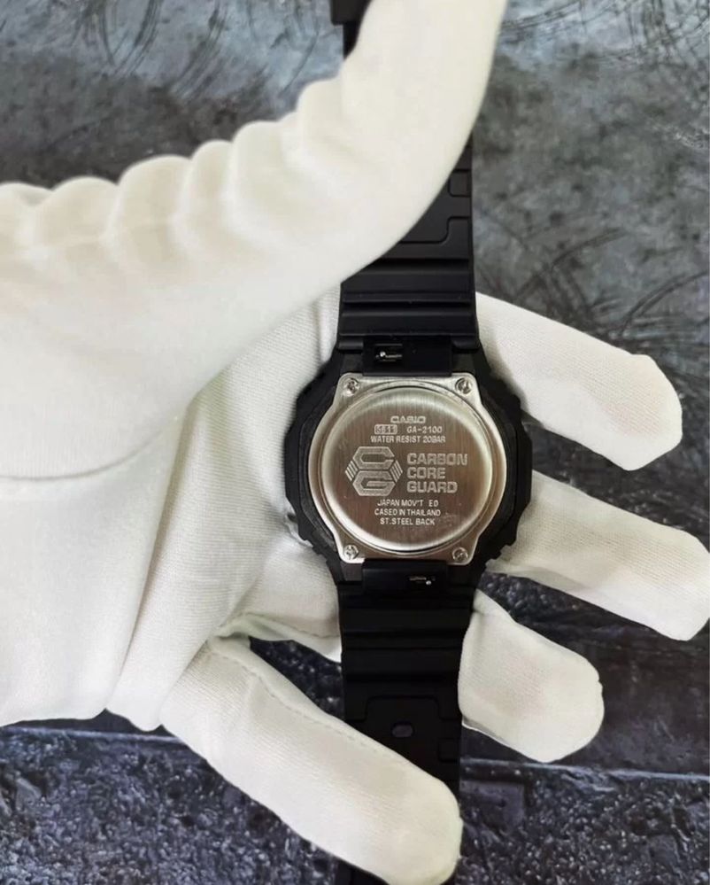 Наручные часы Casio G-shock GA-2100-1A1. Оригинал