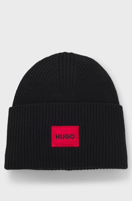 Шапка HUGO чорна оригінал
