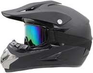 Capacete e oculos de cross