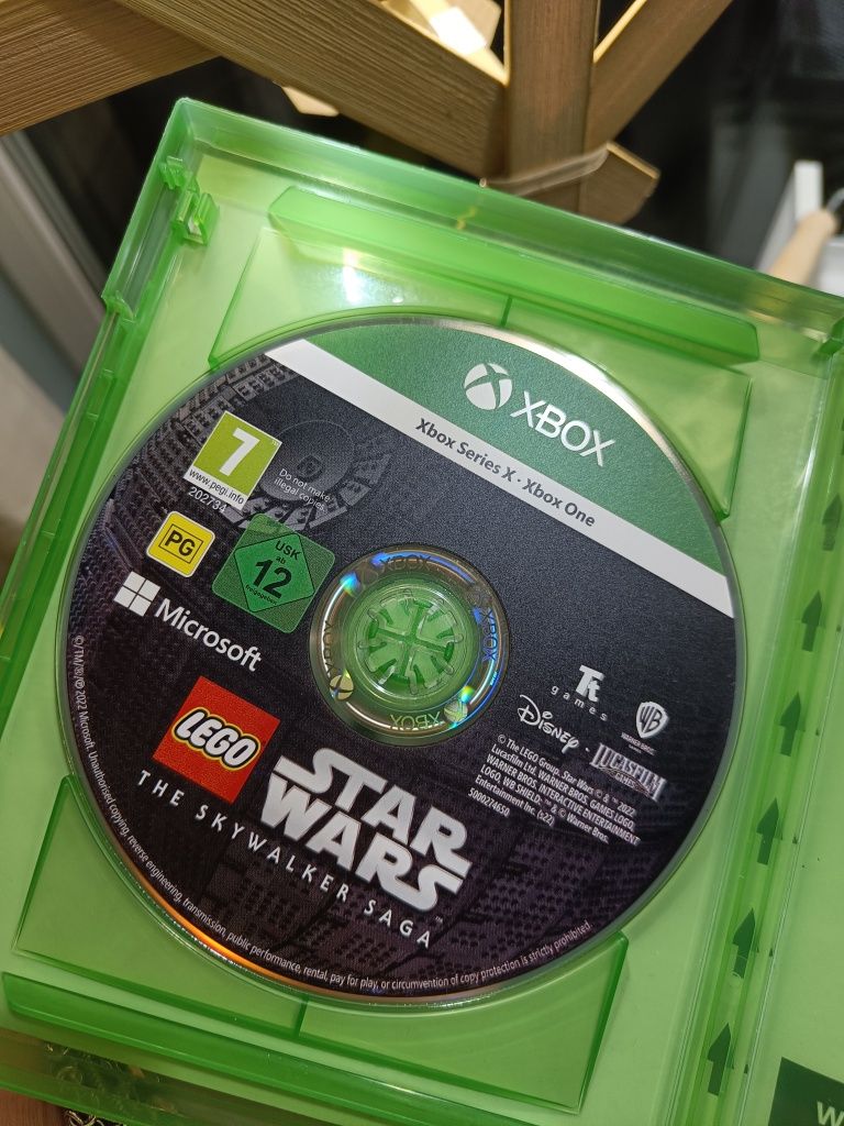 LEGO Gwiezdne Wojny saga skywalkerów płyta Xbox series X