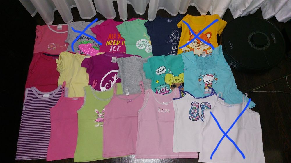 Футболки и майки разные много