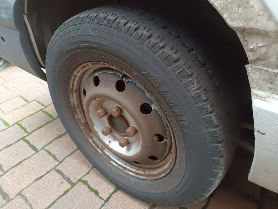 Renault Master 2 II (98-10) zapas koło zapasowe Felga stalowa 16 cali 16&quot; 5x130 + opona 225/65/16c , Częstochowa