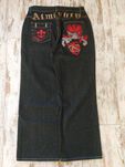Широкі джинси Baggy jeans Embroidered Patchwork  sk8 Y2K JNCO