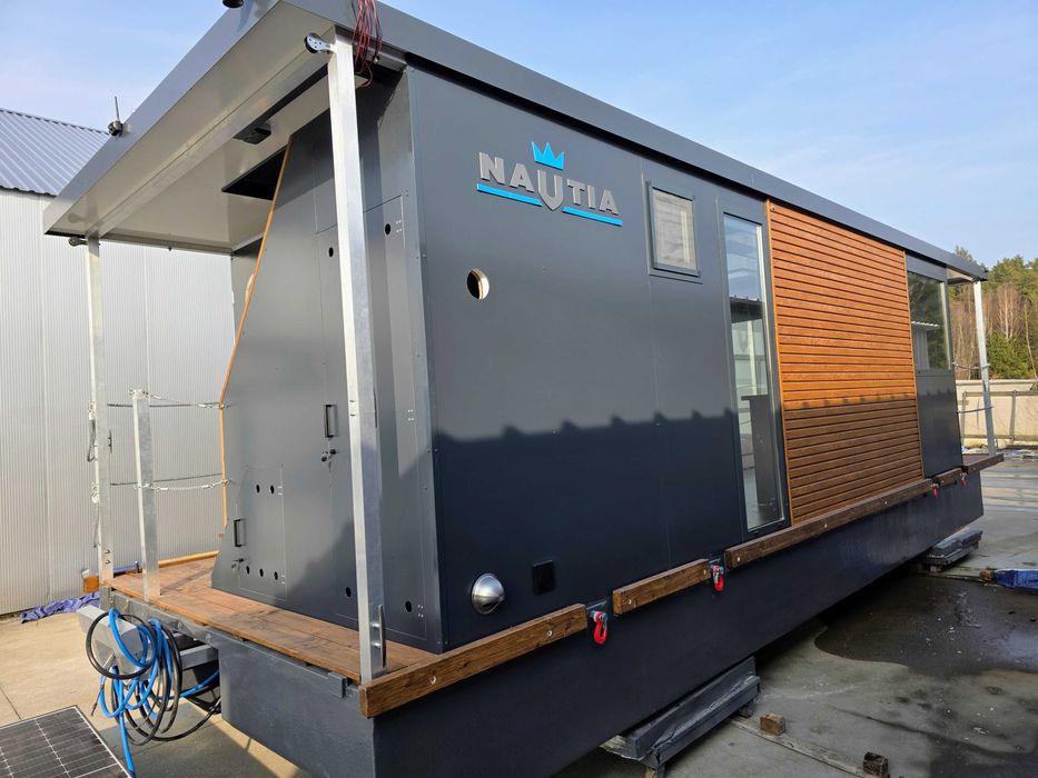 L 5 Alu Houseboat Hausboot Dom na wodzie Pływający łódź kabinowa Jacht