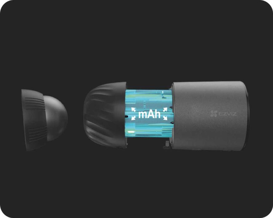 Câmara EZVIZ ‼️WiFi ‼️4MP ‼️ Bateria ‼️ Painel Solar ‼️ MMC 32GB