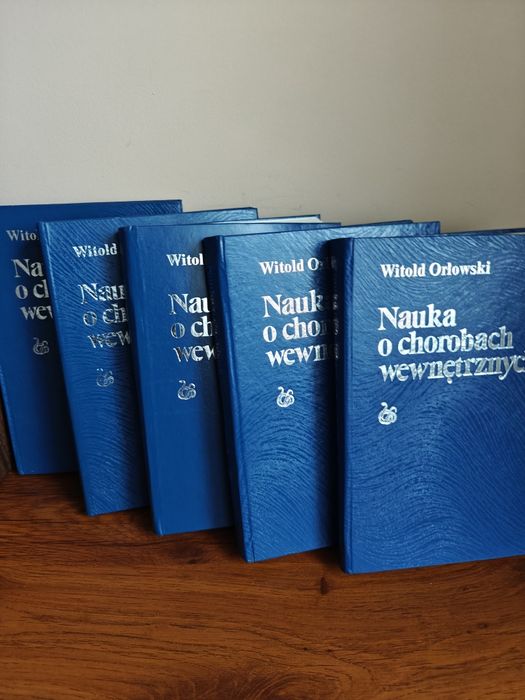 Tanio nowe 5 szt.Nauka o chorobach wewnętrznych