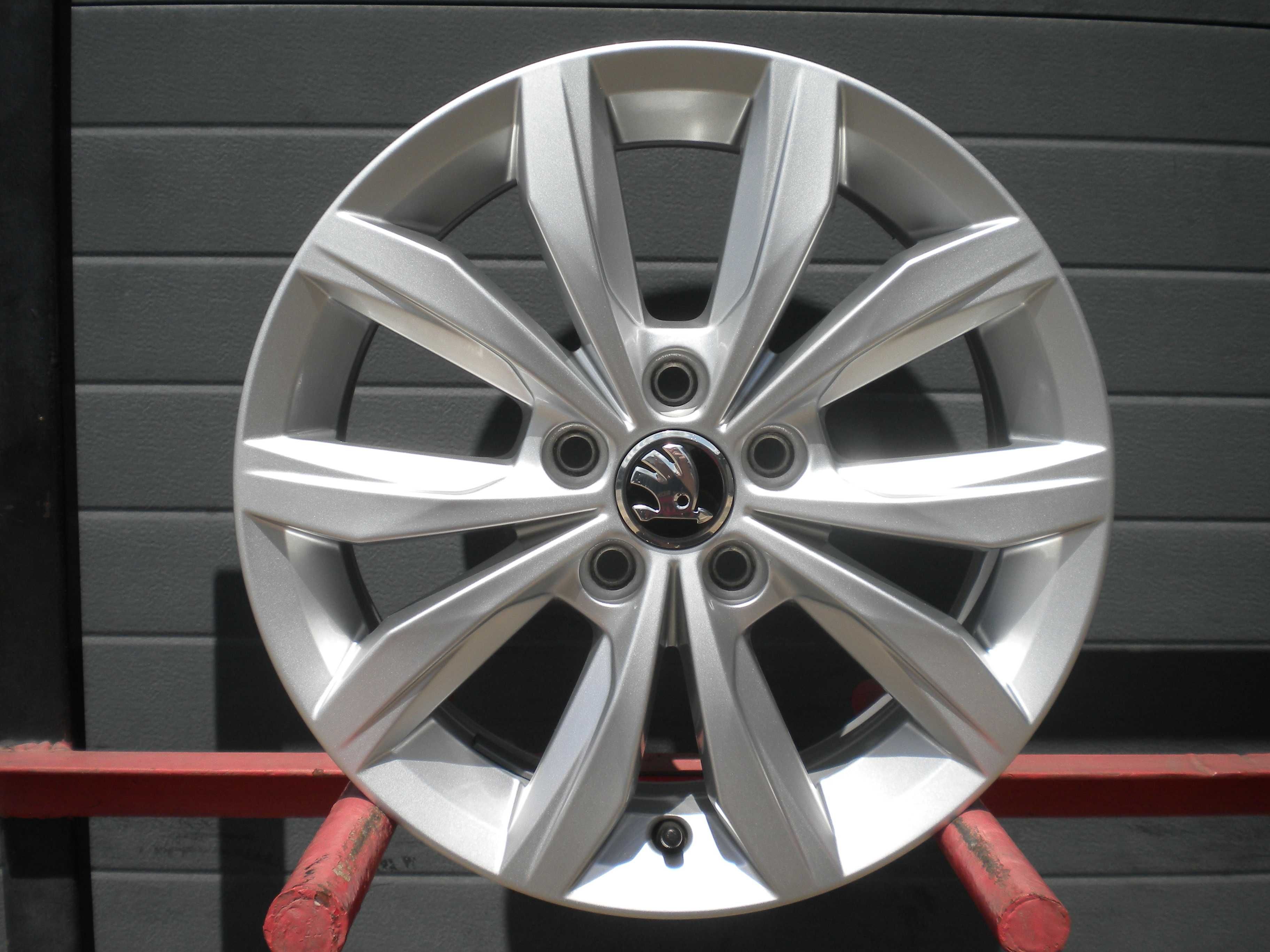 Felgi aluminiowe 15 5x100 Oryg Vw Polo VI Skoda Fabia IV