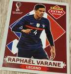 Carta do Raphaël Varane extra sticker base