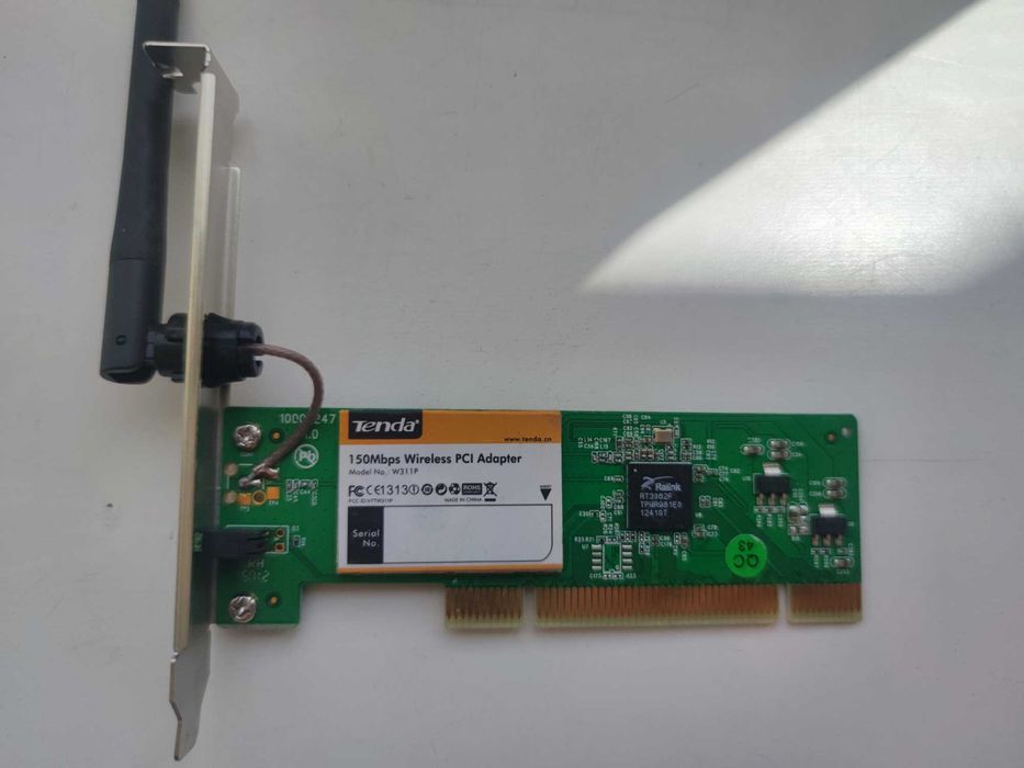 PCI карти: TV-тюнер, Wi-Fi адаптер,