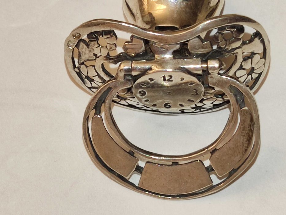 Smoczek ze Srebra 925! Chrzest lub urodziny!