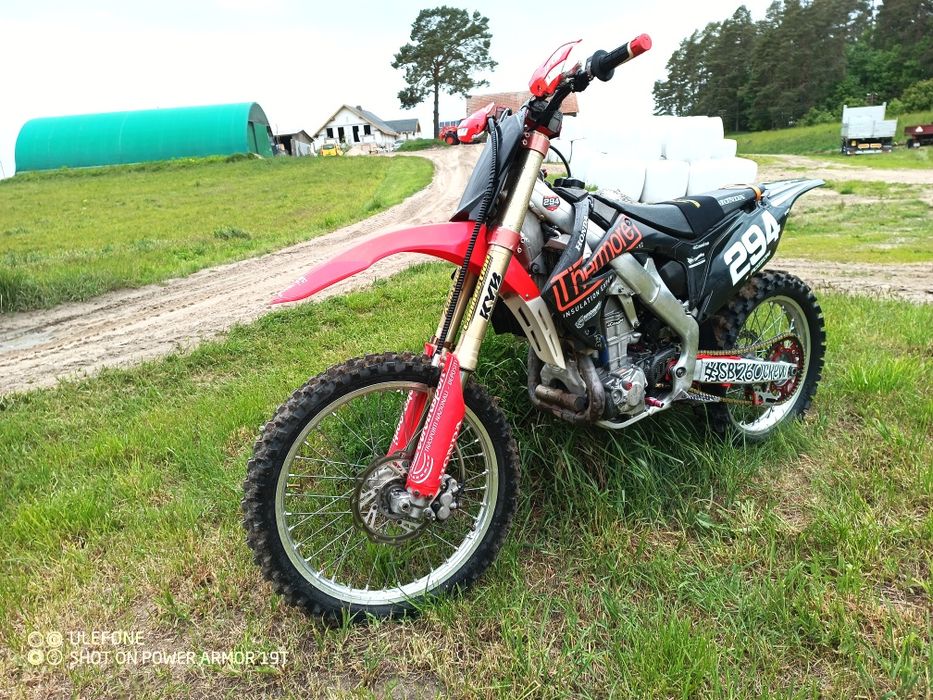 Cross honda crf 450