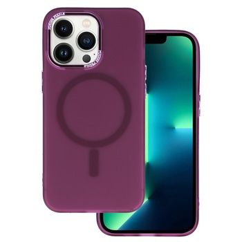 Magnetic Frosted Case do Iphone 13 Pro/13 Pro Max Fioletowy