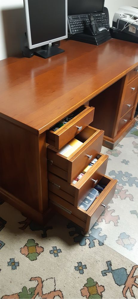 Secretaria escritorio em cerejeira