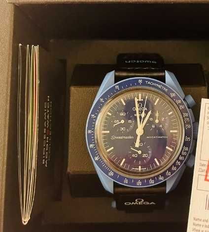 Swatch x Omega Bioceramiczny zegarek księżycowy Misja do Neptuna