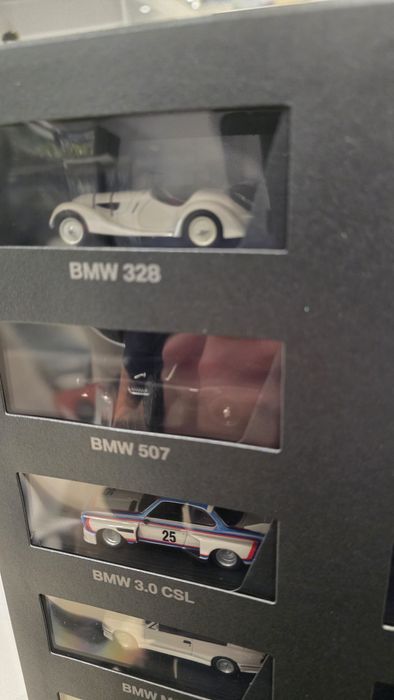 Super zestaw 10 szt. miniatur 1:64 BMW, oryginalne, nowe