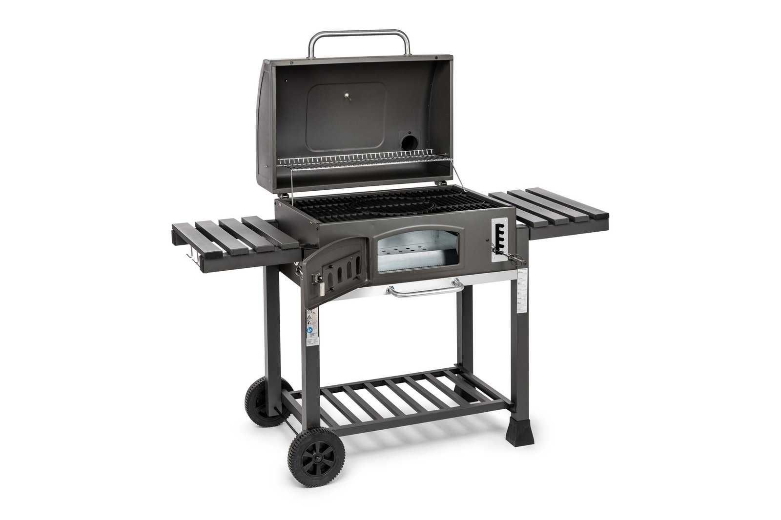 Grill węglowy Angular XXL ruszt żeliwny 70 x 46 cm - 11250C