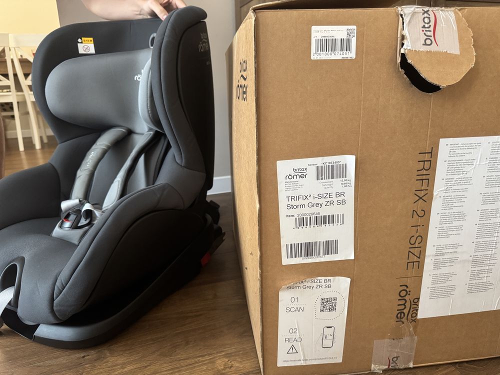 Автокрісло Britax Römer TRIFIX2 i-SIZE (Storm Grey)