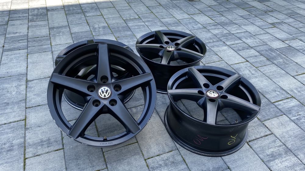 Felgi aluminiowe Ronal do VW T5 5x120 17 cali czarne