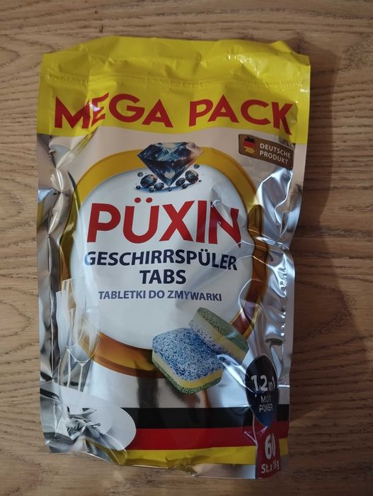 Tabletki do zmywarki puxin 6 x60 sztuk