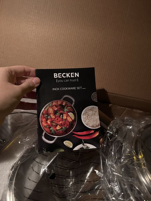 Conjunto panelas Becken - NOVAS