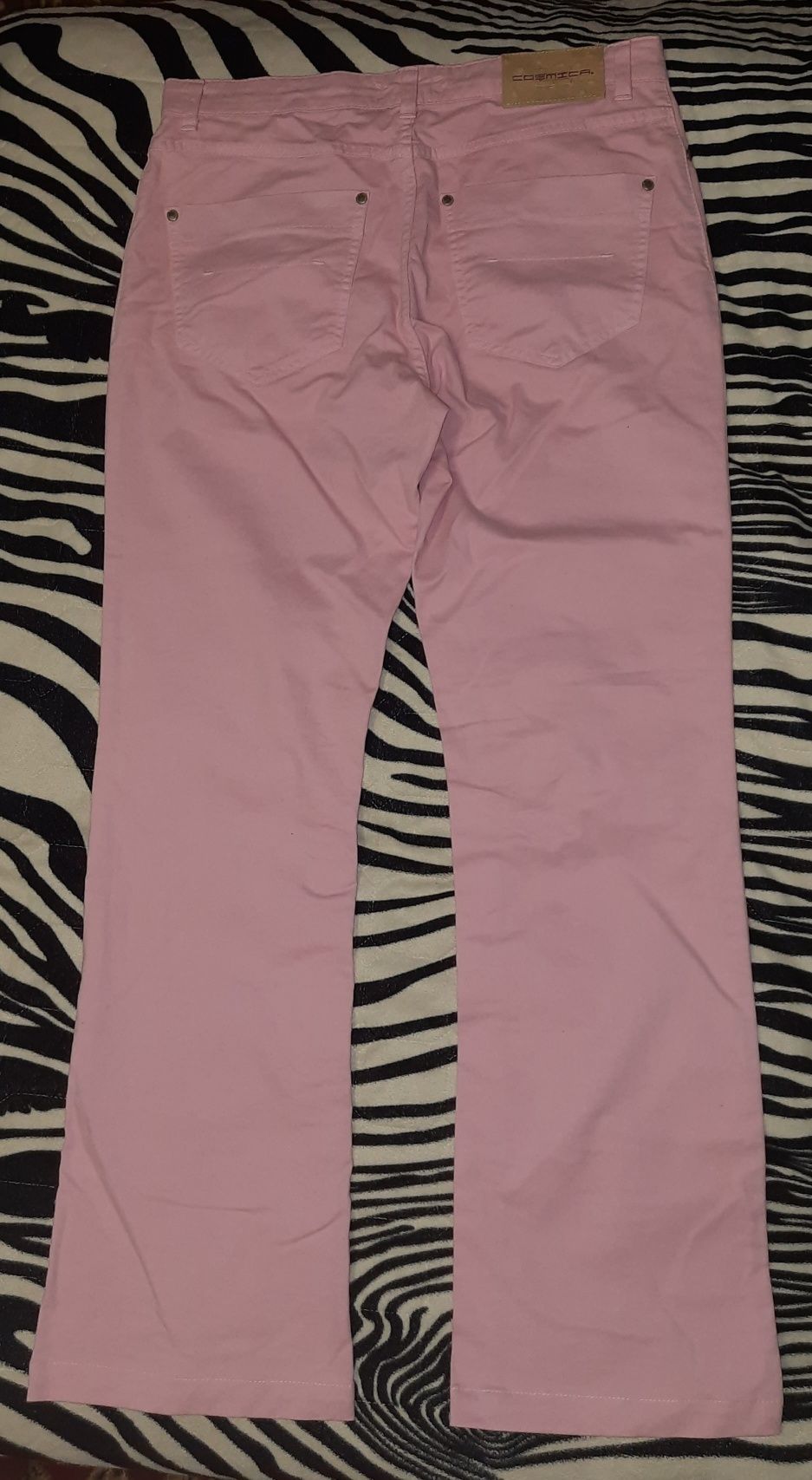 Джинси жіночі рожеві розмір 48 (L)