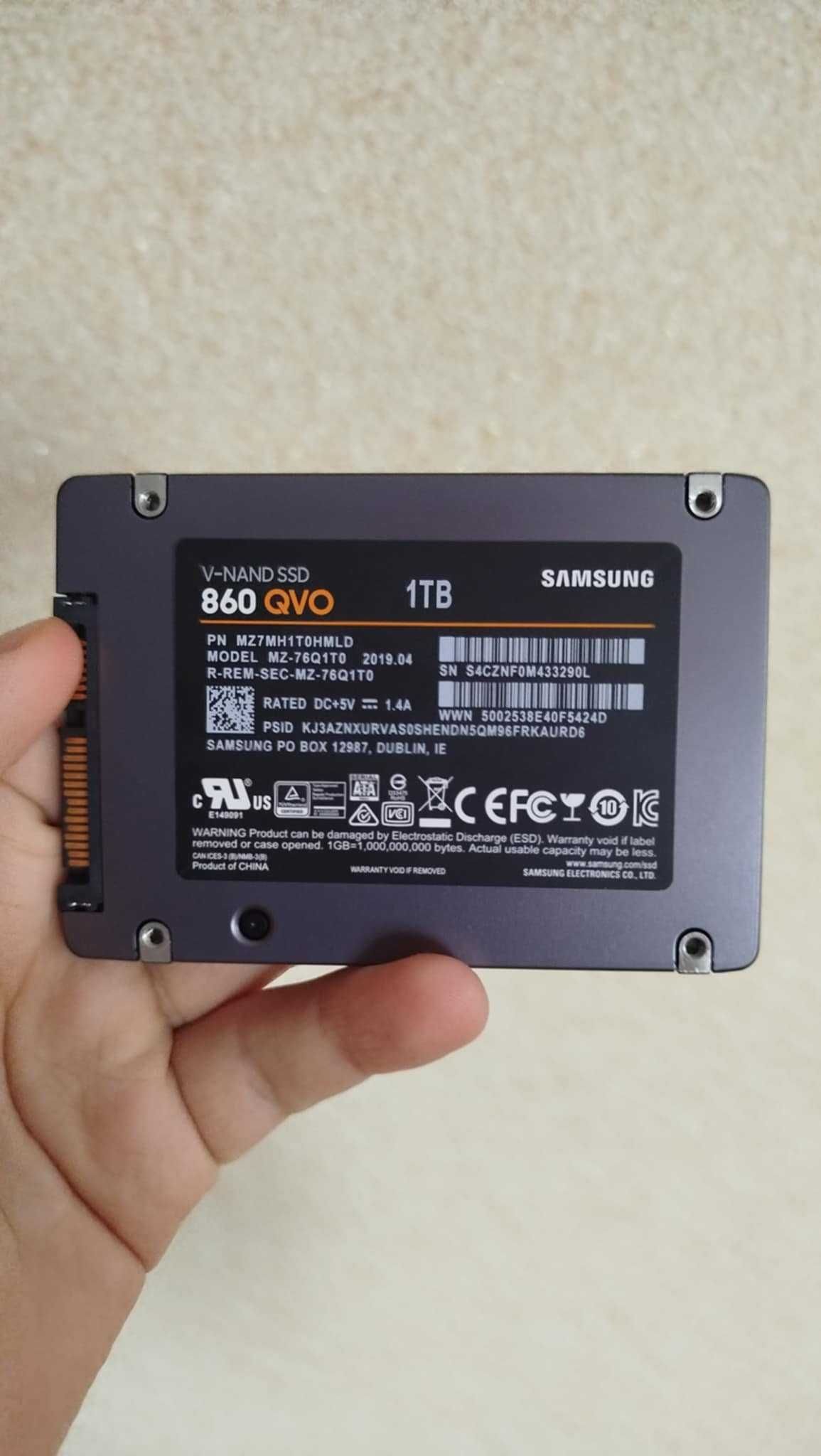 Dysk SSD Sata - Samsung 860 QVO V-NAND - 1Tb