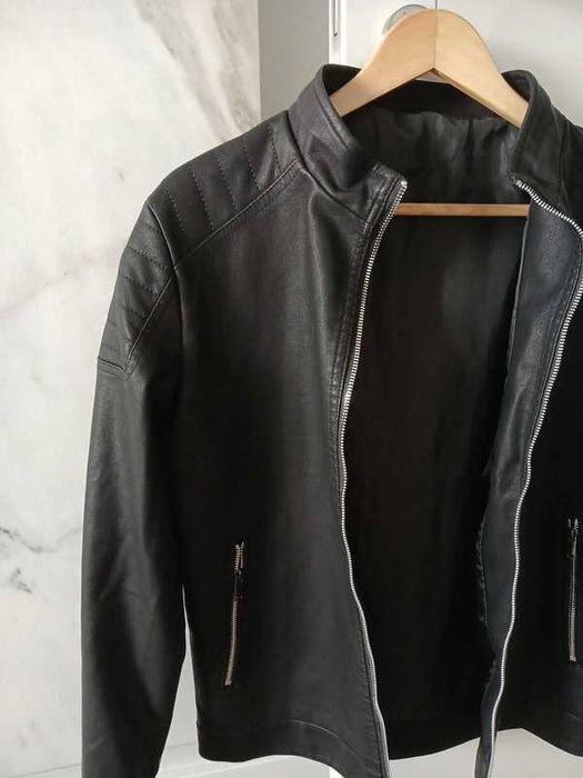 Casaco pele sintética