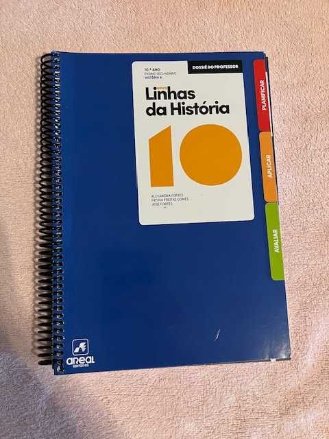 "Linhas de História 10" - História- 10º ano – NOVO - DOSSIER PROFESSOR