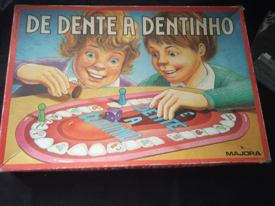 Jogo de Tabuleiro De Dente a Dentinho da Majora