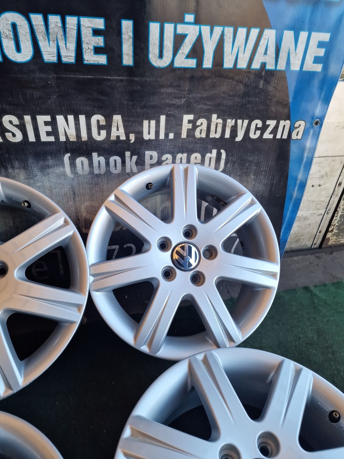 Alufelgi 16 5×112 Audi Vw Skoda Seat Orginał Komplet