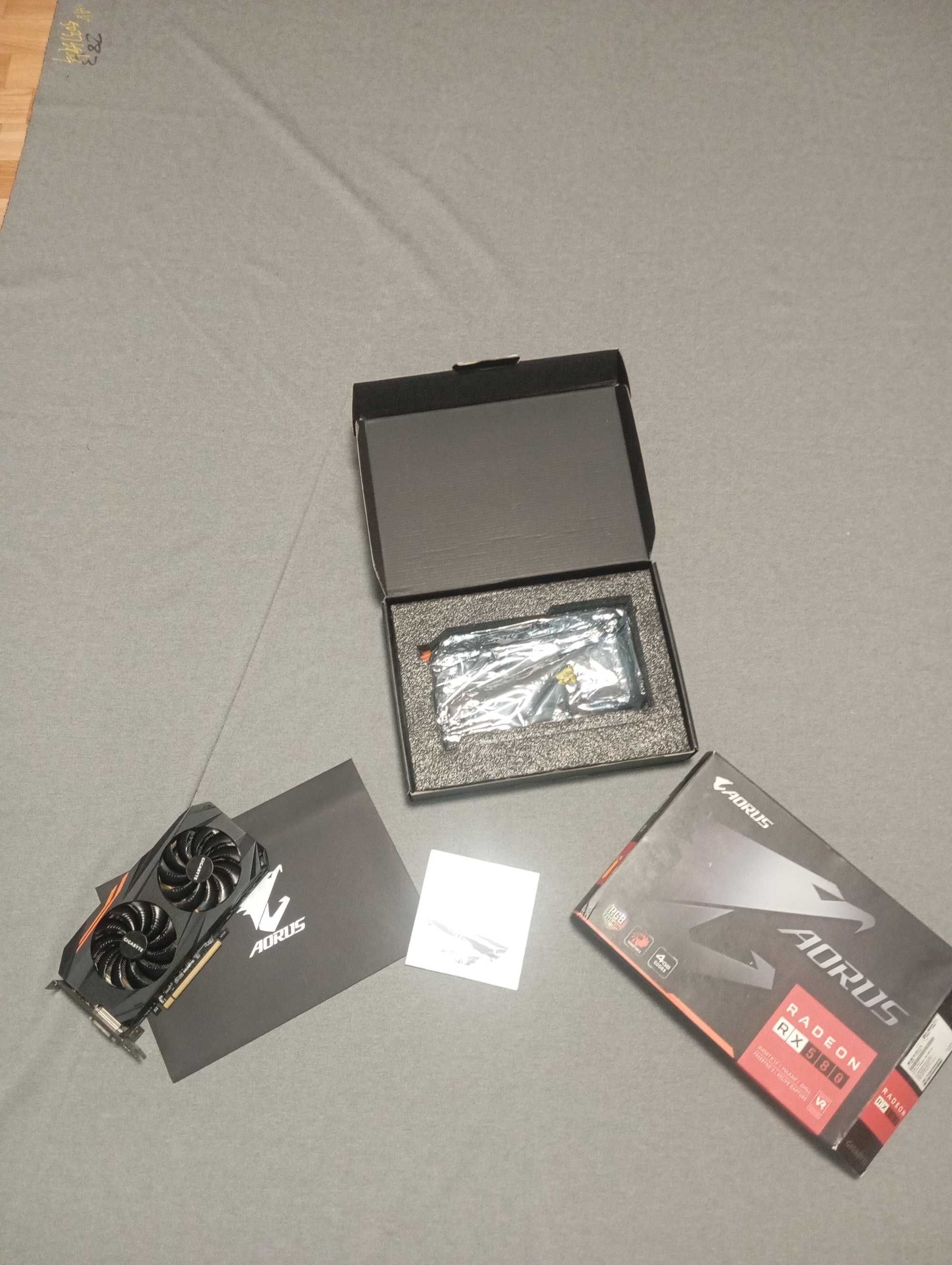 Rx 580 Argus 4gb с комплектацией