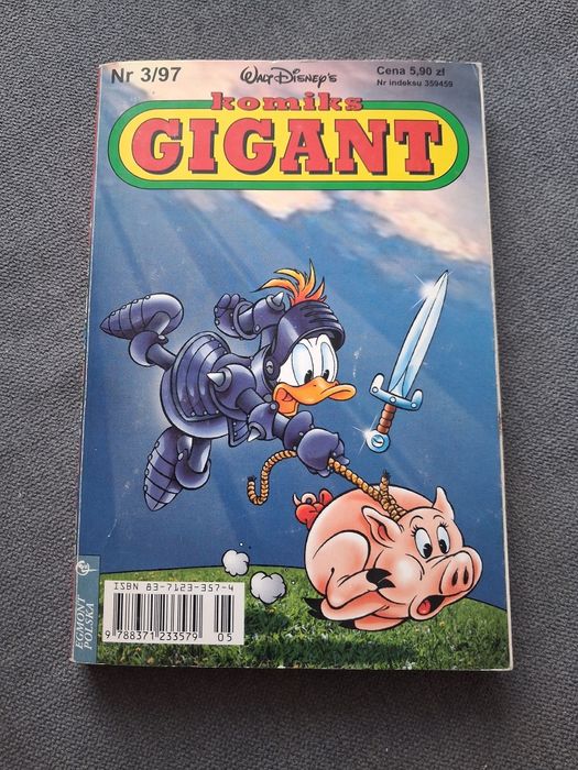 Komiks gigant 3/1997 stan idealny.