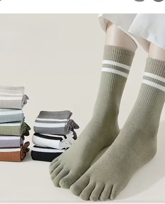 Шкарпетки з 5 пальцями , шкарпетки для йоги , пілатесу.