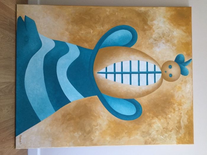 Tela em acrilico, Quadro, Pintura de Arte Moderna, Contemporânea