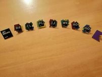 Coleção Completa de pins da Jet Brains