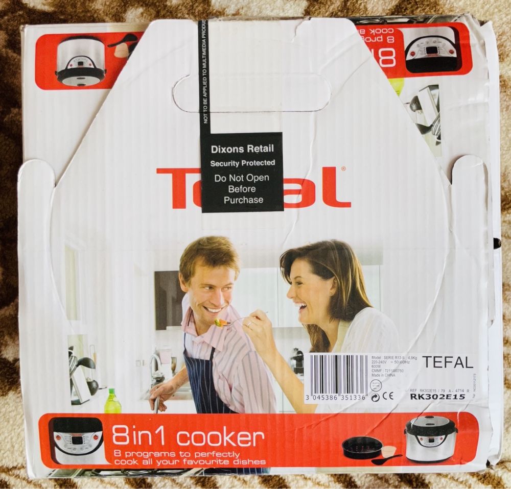 Tefal 8 в 1 мультиварка. Англія.