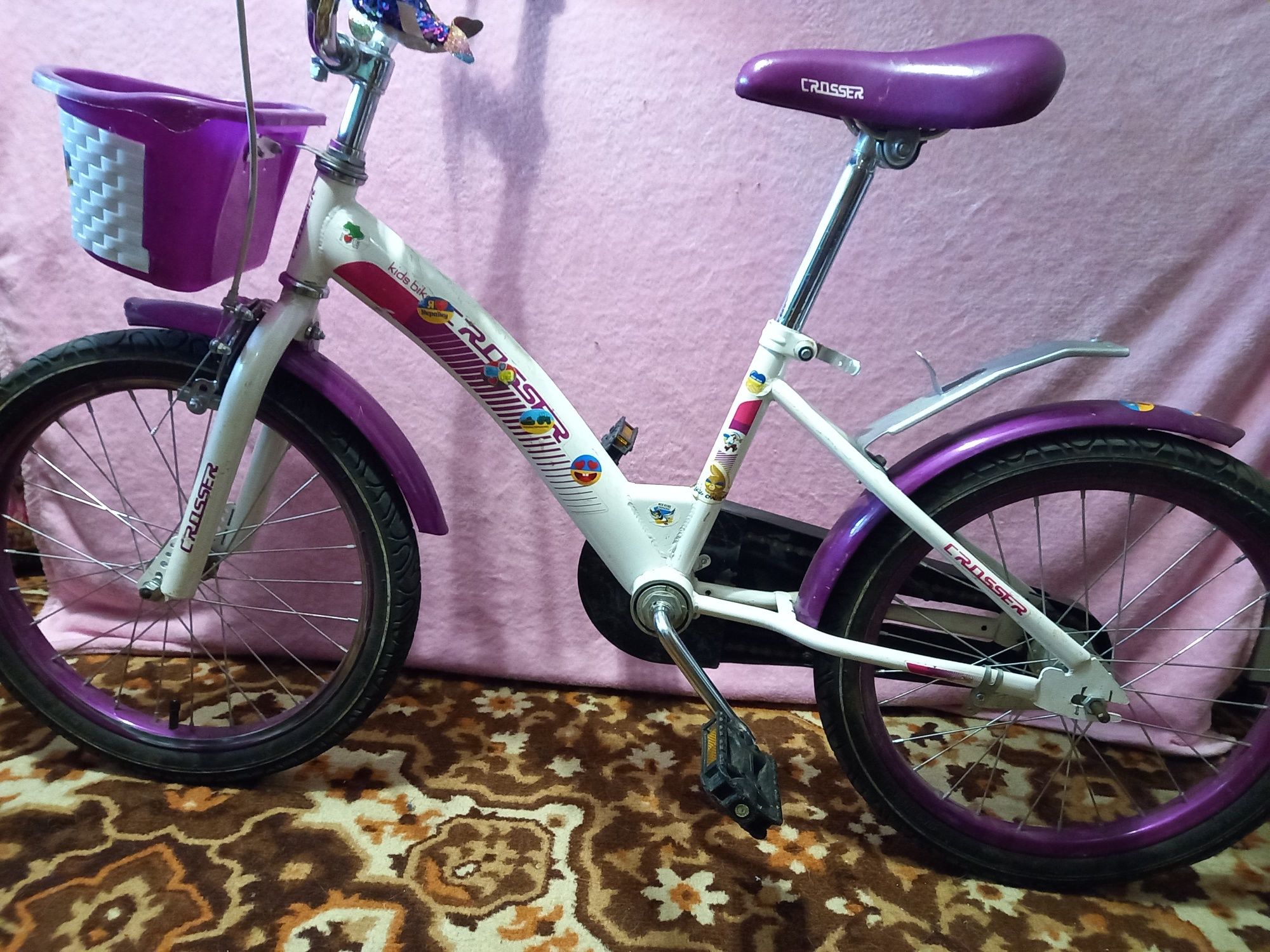 Велосипед для девочки Crosser 5-8 років , детский велосипед