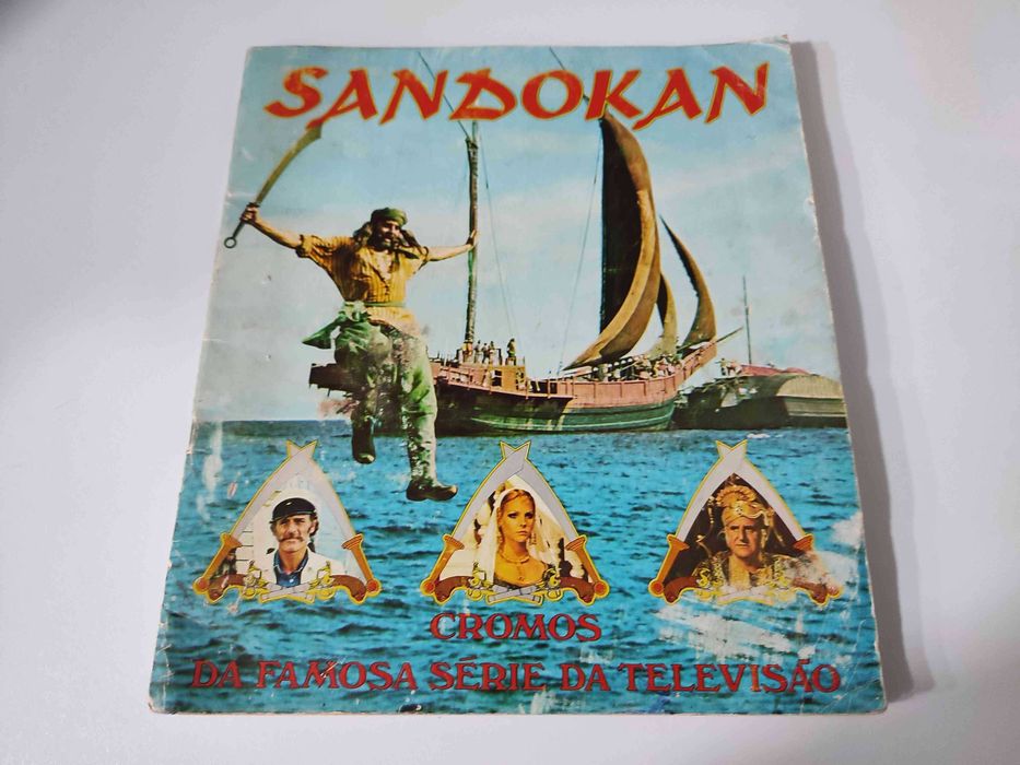 Caderneta de cromos Sandokan (completa)