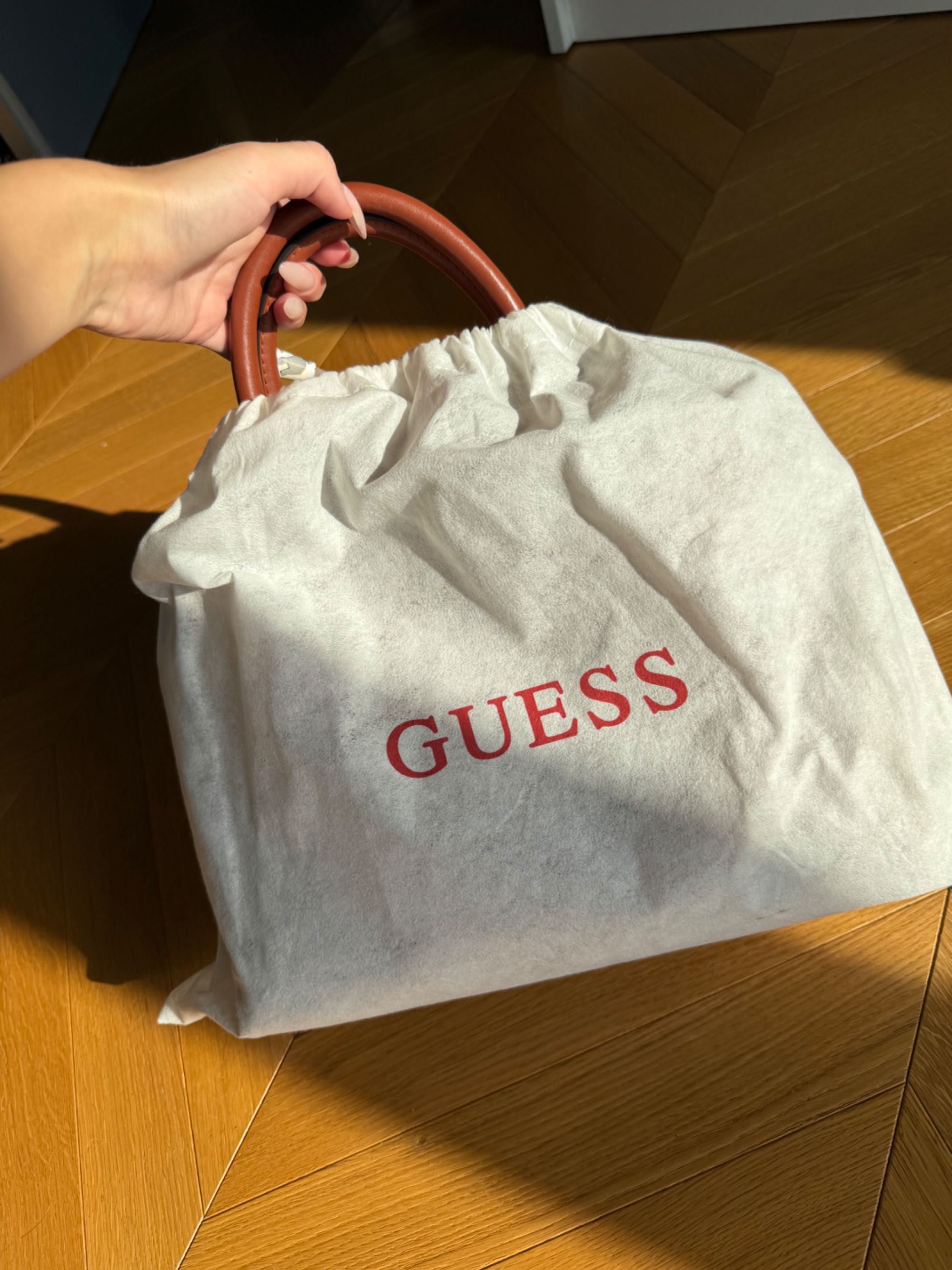 Сумка Guess 25х33 коричнева (нова)