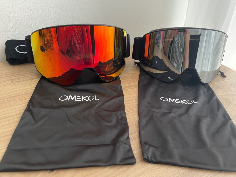 Лижні очки OMEKOL ELAX,лижна маска, лыжные,лижні окуляри,лыжная маска