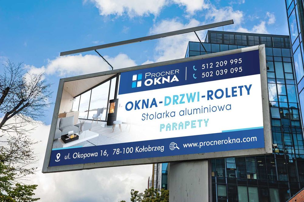 Banery wizytówki Strony www MTwebsite Agencja Reklamowa Koszalin