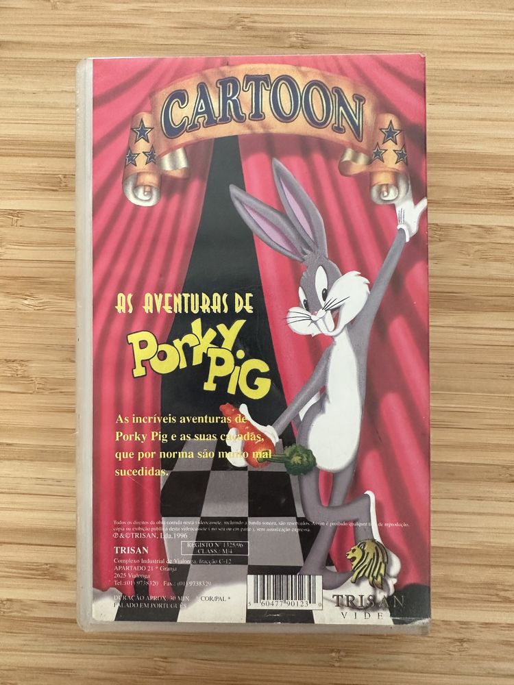 VHS - As Aventuras de Porky Pig