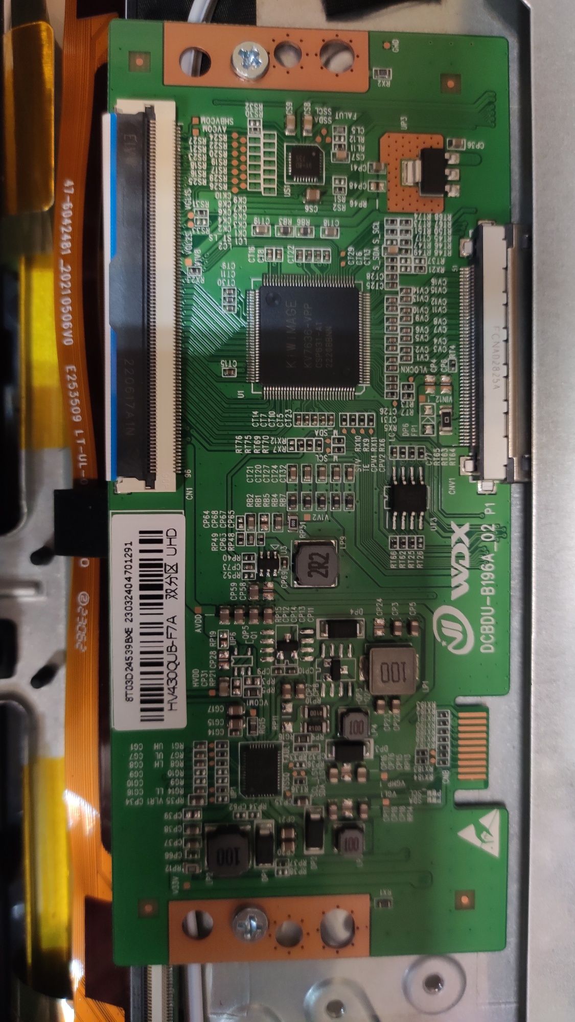Main S-WEB74W-P739,T-Con HV430QUB-F7A
