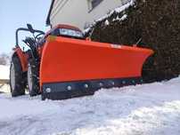 Pług do śniegu 150cm hydrauliczny do mini traktorka kubota iseki