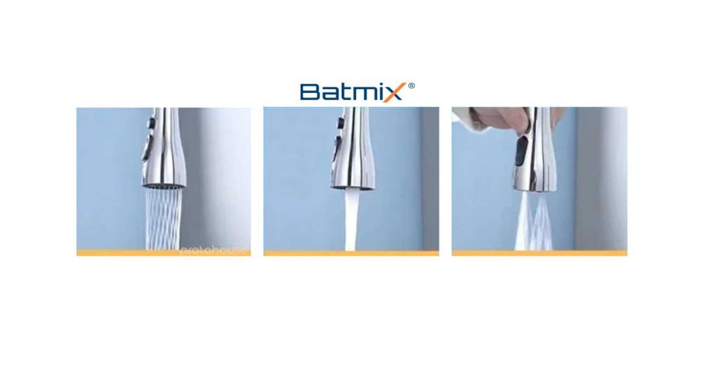 Napowietrzacz, perlator Batmix BMD109, 3 strumienie wody, na przegubie