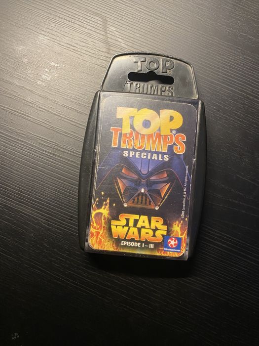 Карты Звездные войны винтаж 2005 TOP TRUMPS 26шт Star Wars