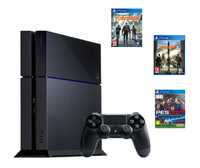 Playstation 4 FAT 1TB + 1 Comando + 3 Jogos - Garantia 18 meses