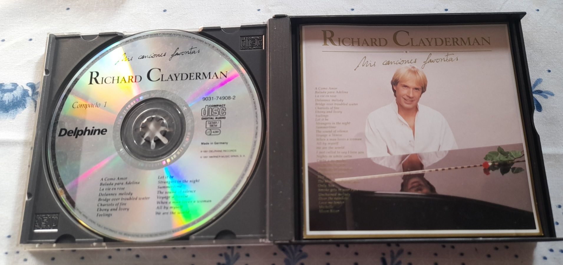 CD de música Richard Clayderman