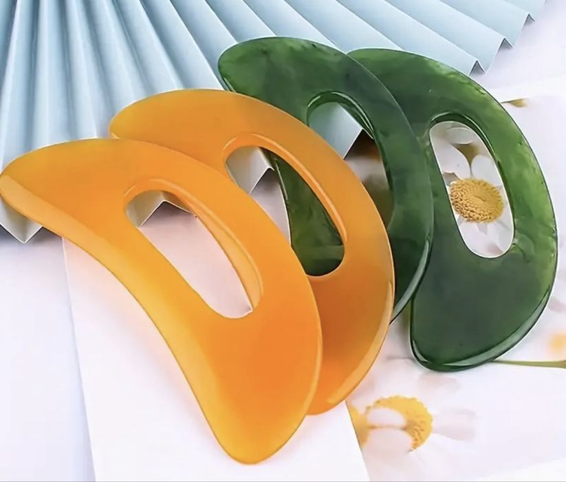 Скребок Гуаша из смолы 18 см