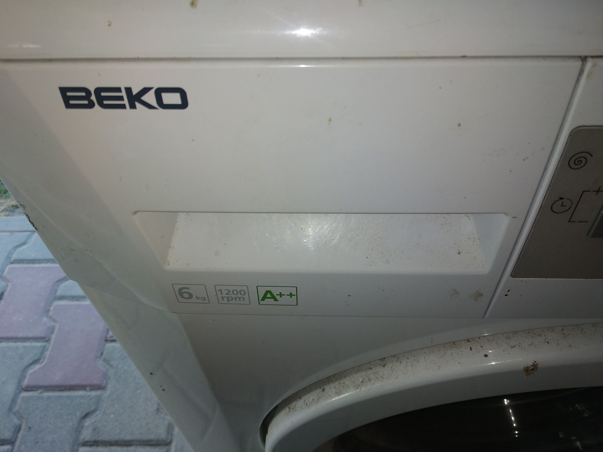 Panel przyciski i programator do pralki Beko WMB 61242 PT